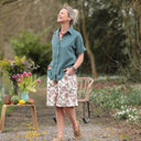 Chemise Honorine - Double gaze de coton cactus