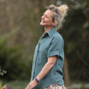 Chemise Honorine - Double gaze de coton cactus