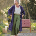 Pantalon Briac - lin vert pomme