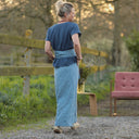 Ceinture Anita lin chiné denim | Quintessence