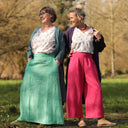 Pantalon Briac - lin rose fushia