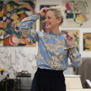 Blouse  Fantine - Pastoral Bleu