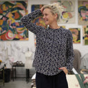 Blouse  Fantine - Broderie Nuit d'ivoire