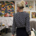 Blouse  Fantine - Broderie Nuit d'ivoire