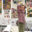 Blouse  Fantine - Broderie parme