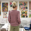 Blouse  Fantine - Broderie parme