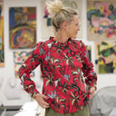 Blouse  Fantine - Jungle écarlate