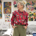 Blouse  Fantine - Jungle écarlate