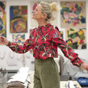 Blouse  Fantine - Jungle écarlate