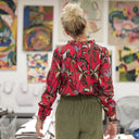 Blouse  Fantine - Jungle écarlate