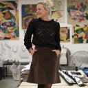 Blouse  Fantine - Onyx Dentelle