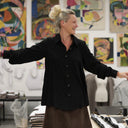 Chemise Caroline - Viscose noire