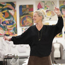 Blouse  Mina – Sergé de viscose noir