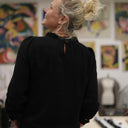 Blouse  Fantine - Viscose/lin noir