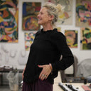 Blouse  Fantine - Viscose/lin noir