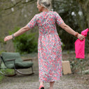 Robe Juliette - Coton Capucine corail