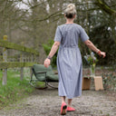 Robe Juliette - Coton vichy noir