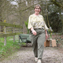 Blouse Annette – Lyocell Olivier brodé