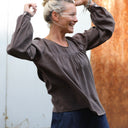 Blouse Sylvie modal Moka