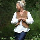 Veston Jean - Velours côtelé camel