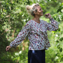 Blouse Sylvie coton imprimé Ronce Fleurie