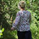 Blouse Sylvie coton imprimé Ronce Fleurie