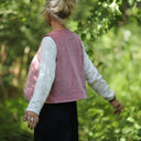 Veston Jean - Velours côtelé rose boisé