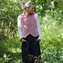 Veston Jean - Velours côtelé rose boisé