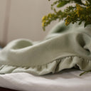 Blouse Annette – Gaze Armurée Vert Amande