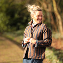 Veste Solveig Jacquard “Rayure Fauve”