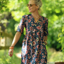 Robe Édonie — Coton jardin persan