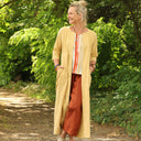Robe Diane - Coton lavé plumetis Camomille