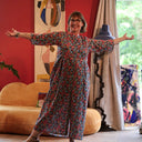 Robe Diane - Coton fleurs de juin