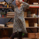 Robe Guillemette — Viscose imprimée Enza