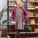 Robe Guillemette — Velours milleraies Champêtre