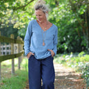 Lylou armuré de coton navy