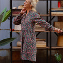 Robe Guillemette — Velours milleraies Champêtre