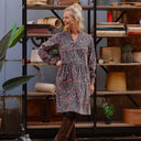 Robe Guillemette — Velours milleraies Champêtre