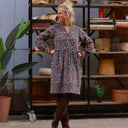 Robe Guillemette — Velours milleraies Champêtre