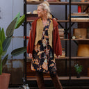 Robe Guillemette — Viscose imprimée Mumbaï