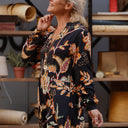Robe Guillemette — Viscose imprimée Mumbaï