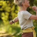 Blouse Emeline en lin naturel