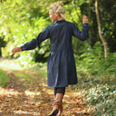 Robe Guillemette — Jean de coton bleu