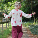 Blouse Sylvie viscose Coquelicot Rosé