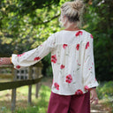 Blouse Sylvie viscose Coquelicot Rosé