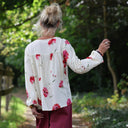 Blouse Sylvie viscose Coquelicot Rosé