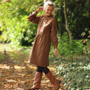 Robe Guillemette — Sergé de coton Cappuccino