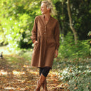 Robe Guillemette — Sergé de coton Cappuccino