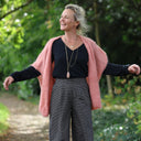 Gilet  Cassiopé - Rose boisé