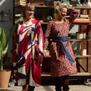 Robe Edmée — Viscose imprimé Arty